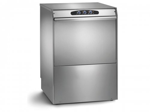 Geschirrsplmaschine mit Laugenpumpe und Reinigerdosierpumpe, 20 Krbe/h, doppelwandig, BTH 57 x 61 x 82 cm