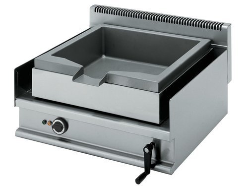 Kippbratpfanne mit manueller Kippvorrichtung, Tischgert,...