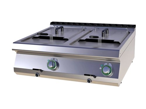 Elektro Fritteuse 2x 13 Liter, 400V, 25 kW, 800 x 730 x...