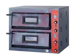 Pizzaofen, Rustikal, 2 Backkammern, f�r 8 Pizzen � 30 cm,...