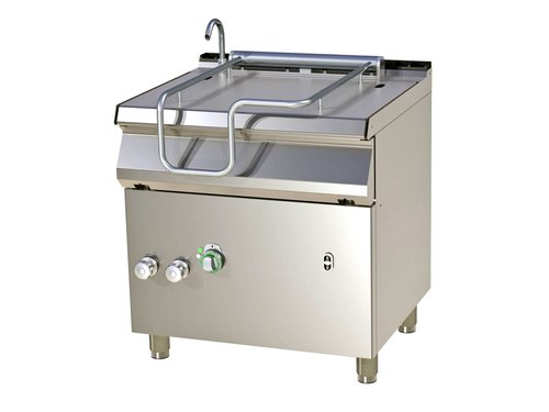 Kippbratpfanne Elektro BRM-780E/N 400 V mit Edelstahltiegel sowie motorisierter Kippvorrichtung Beckengr��e 50 Liter