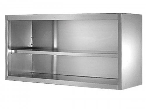 Wandhngeschrank offen, 1 Zwischenboden, BTH 80 x 40 x 65 cm