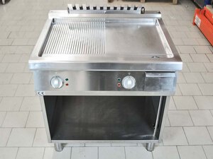 Griddleplatte Elektro Bartscher 1/2 glatt 1/2 gerillt auf...