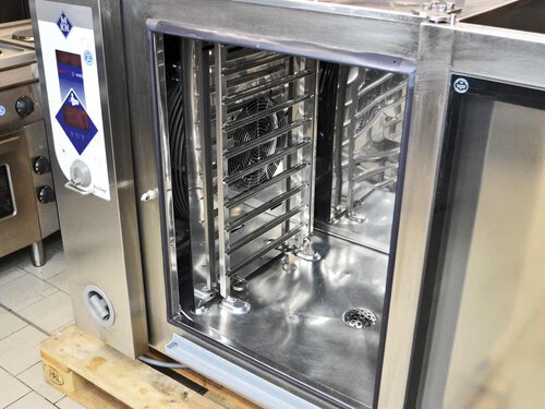 Kombidmpfer Elektro MKN Hans Dampf autoChef fr 10x GN 1/1, BTH 100 x 80 x 107 cm