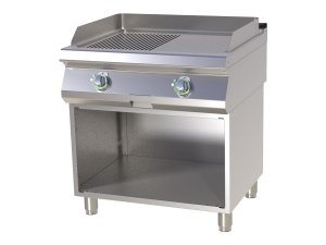 Griddleplatte Gas FTHR-780G mit glatt/gerillter...