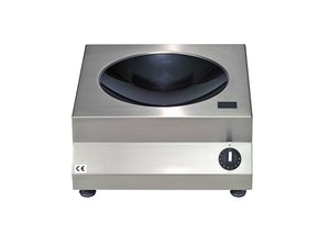 Wok Induktionsherd AIW35 mit Cerancouvette  300 mm 230 V...