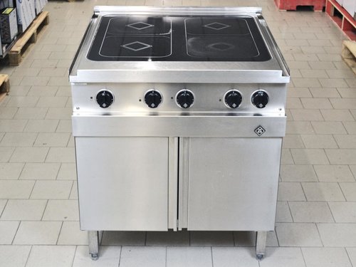 MKN Elektroherd Ceran Vitro 4 Optima 850, geschlossener...