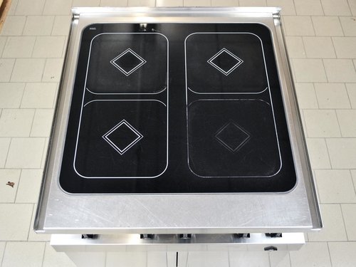 MKN Elektroherd Ceran Vitro 4 Optima 850, geschlossener Unterbau, BTH 80 x 85 x 90 cm