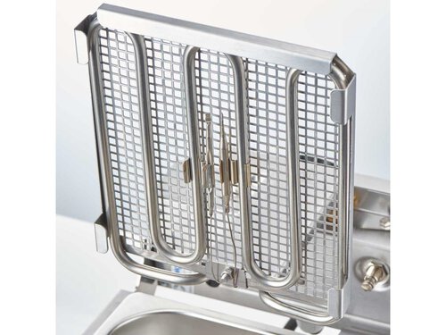 Doppelfritteuse ohne Ablasshahn, Inhalt 2x 8 Liter,...