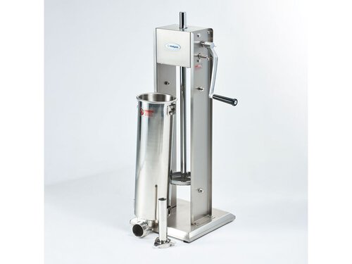 Wurstf�ller Edelstahl, Inhalt 10 Liter, inkl. 4 F�llaufs�tze