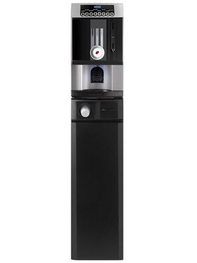 Servomat Steigler Cino XX PB Gewerbe Kaffeevollautomat mit Mahlwerk und Festwasser schwarz