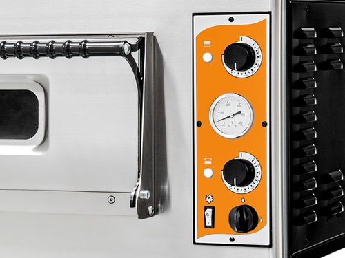 Pizzaofen Vollschamott Deluxe TOP mit 1 oder 2 Backkammern fr 9 bzw. 18 Pizzen 35 cm