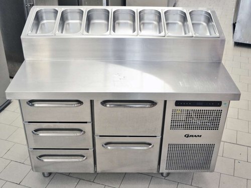 Khltisch Gram K 1407 CSG PT mit Belegstation fr 7x GN...