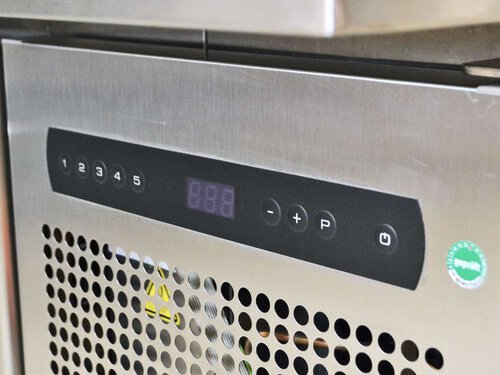 K�hltisch Gram K 1407 CSG PT mit Belegstation f�r 7x GN 1/3, 5 Schubladen, BTH 129 x 80 x 120 cm