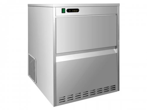 Eiswrfelbereiter, Leistung 50 kg/24 h, hohler Eiskegel,...