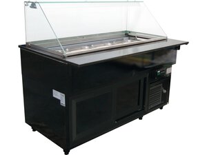 Gastroline Khltheke Salattheke Kaisa Gastro mit gerader...