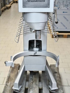 Planetenrhrwerk Alexanderwerk R60 mit 60 Liter Rhrkessel  44 cm inkl. Transportwagen