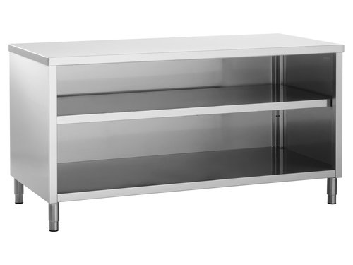 Arbeitsschrank, offen, mit Zwischenboden, Bautiefe 60 cm,...