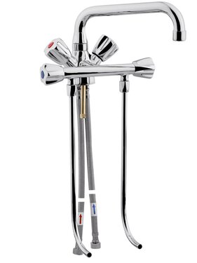 Spltheken-Einlochbatterie 1/2, 2 Ventilabgnge fr...