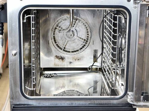 Kombidmpfer Elektro Convotherm OES 6.06 mini fr 6 x GN 2/3 mit Schlauchbrause