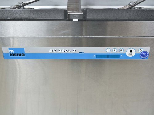 Haubensplmaschine Meiko DV 200.2 Korbma 2x 50 x 50 cm mit externer Dosiereinrichtung fr Reiniger und Klarspler