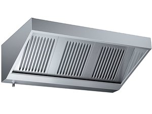 Wandhaube mit Motor und Regler, Bautiefe 70 cm, in...