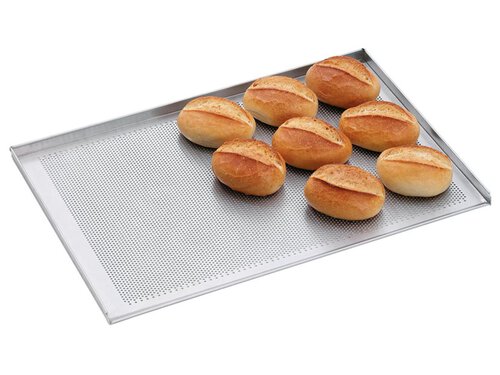 Lochblech 600 x 400, 3-seitiger Rand, Lochung 3 mm,...