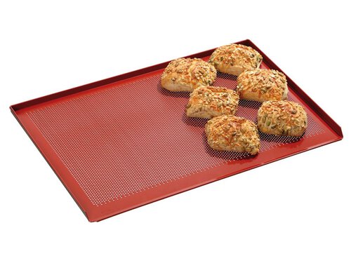 Lochblech 600x400, Aluminium, silikonbeschichtet, 3...