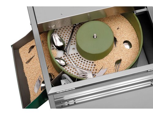 Besteckpoliermaschine Bartscher 1500/17 bis zu 1500 Besteckteile pro Stunde