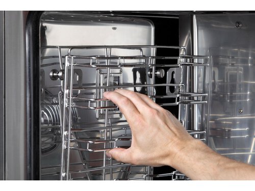 Bartscher Kombidmpfer M5110 fr 5x GN 1/1, manuelle Steuerung, BTH 89 x 81,5 x 63,5 cm