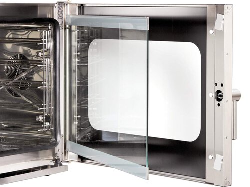 Bartscher Kombidmpfer M5110 fr 5x GN 1/1, manuelle Steuerung, BTH 89 x 81,5 x 63,5 cm