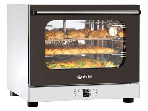 Hei�luftofen C4431D mit Beschwadung, f�r 4x 442 x 325 mm, BTH 60 x 72 x 54 cm