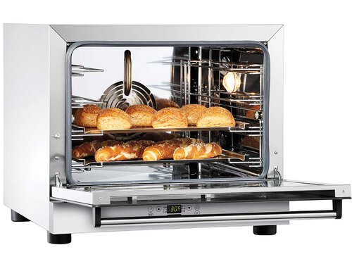 Hei�luftofen C4431D mit Beschwadung, f�r 4x 442 x 325 mm, BTH 60 x 72 x 54 cm