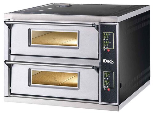 Moretti Forni Pizzaofen D 60.60 Serie iDeck 2 Kammern fr...