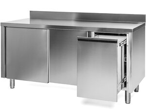 Arbeitsschrank mit Abfallbeh�lter rechts, Bautiefe 70 cm,...