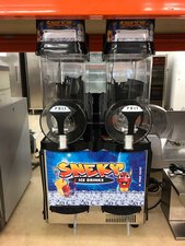 Frozen Jack 2x10 l Slushmaschine Slush Eis Maschine mit...