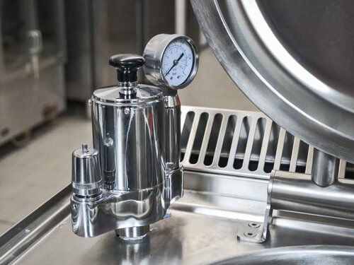 Kochkessel Dexion Serie 77, Inhalt 50 Liter, BTH 70 x 70 x 85 cm