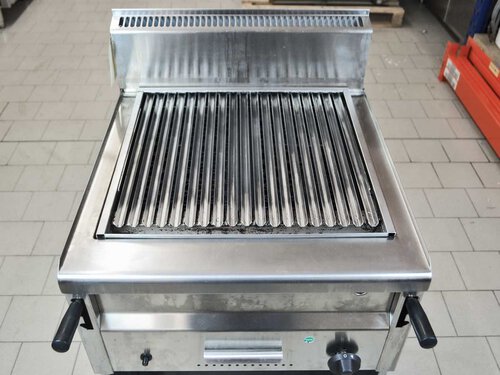 Gas Lavasteingrill EKU 650-PLX-60 mit V-Rost, BTH 60 x 65...