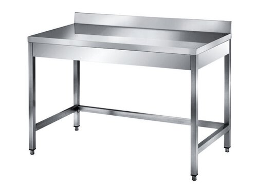 Arbeitstisch ohne Grundboden, mit Aufkantung, verschwei�t, BTH 60 x 60 x 85 cm