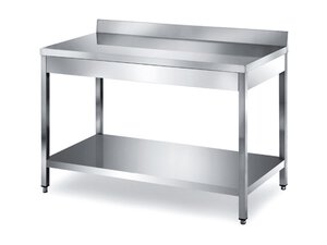 Arbeitstisch mit Grundboden, Bautiefe 60 cm, mit...