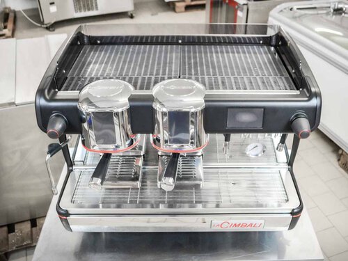 Siebtrgermaschine LaCimbali M100 GT 2 Gruppen inkl. Magnum on Demand Touch Kaffeemhle