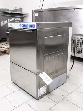 Glsersplmaschine Bartscher TF401 LPW, Korbma 40 x 40 cm, BTH 450 x 555 x 700 mm