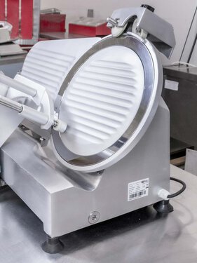 Fleischschneidemaschine Buffalo CD 279-E-02,  300 mm, BTH 585 x 500 x 450 mm