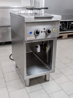 Pastakocher Nudelkocher Berner BHNKKTD mit 3 K�rben, BTH 400 x 700 x 850 mm