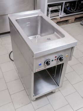 Pastakocher Nudelkocher Berner BHNKKTD mit 3 K�rben, BTH 400 x 700 x 850 mm