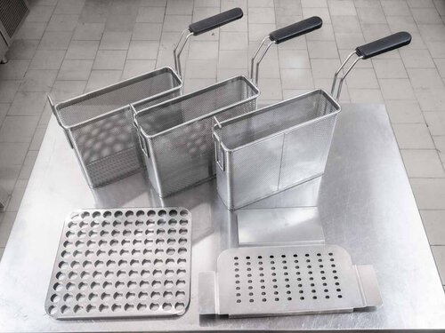 Pastakocher Nudelkocher Berner BHNKKTD mit 3 K�rben, BTH 400 x 700 x 850 mm