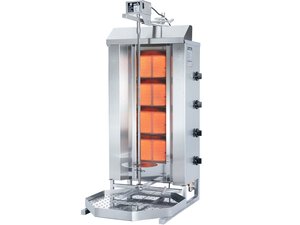 Gas-Gyrosgert Potis GD4, komplett mit Fettwanne, fr...