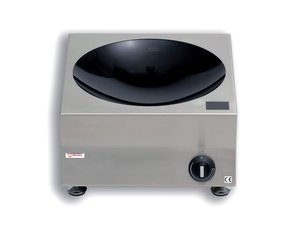 Wok Induktion 3 kW Berner MINI BWM 3.0 Cerancuvette 300 mm