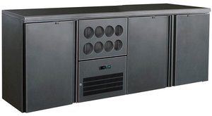 Flaschenk�hltisch 510 Liter mit 3 Klappt�ren Bar Cooler...