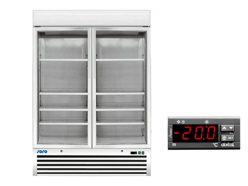 Tiefkhlschrank Glastren Saro D 920 mit Umluft 1078...